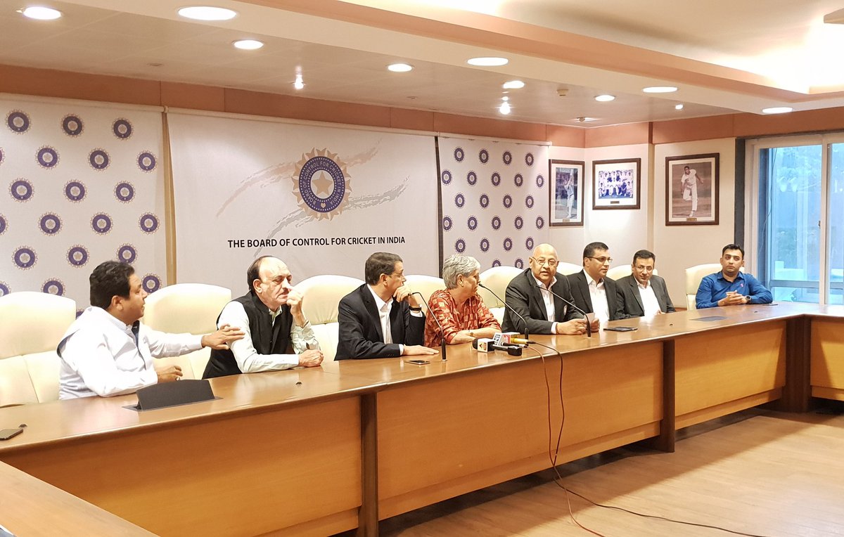 BCCI's tweet photo. NEWS: Star India bags BCCI India International and Domestic media rights for INR 6138.1 crore for the next five years. https://t.co/wf9yphXvc5