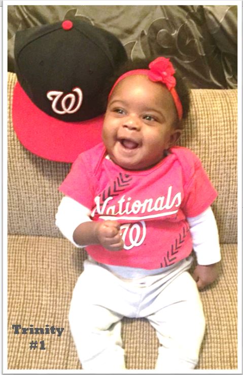 mimiterrell's tweet photo. #OpeningDay  Let's Go Nats!  Trinity is soo ready!!! What say you @fox5dc and @Fox5DCAllison ?  #RocktheRed  #baseballisback  😄 https://t.co/FLLYWWfsLz