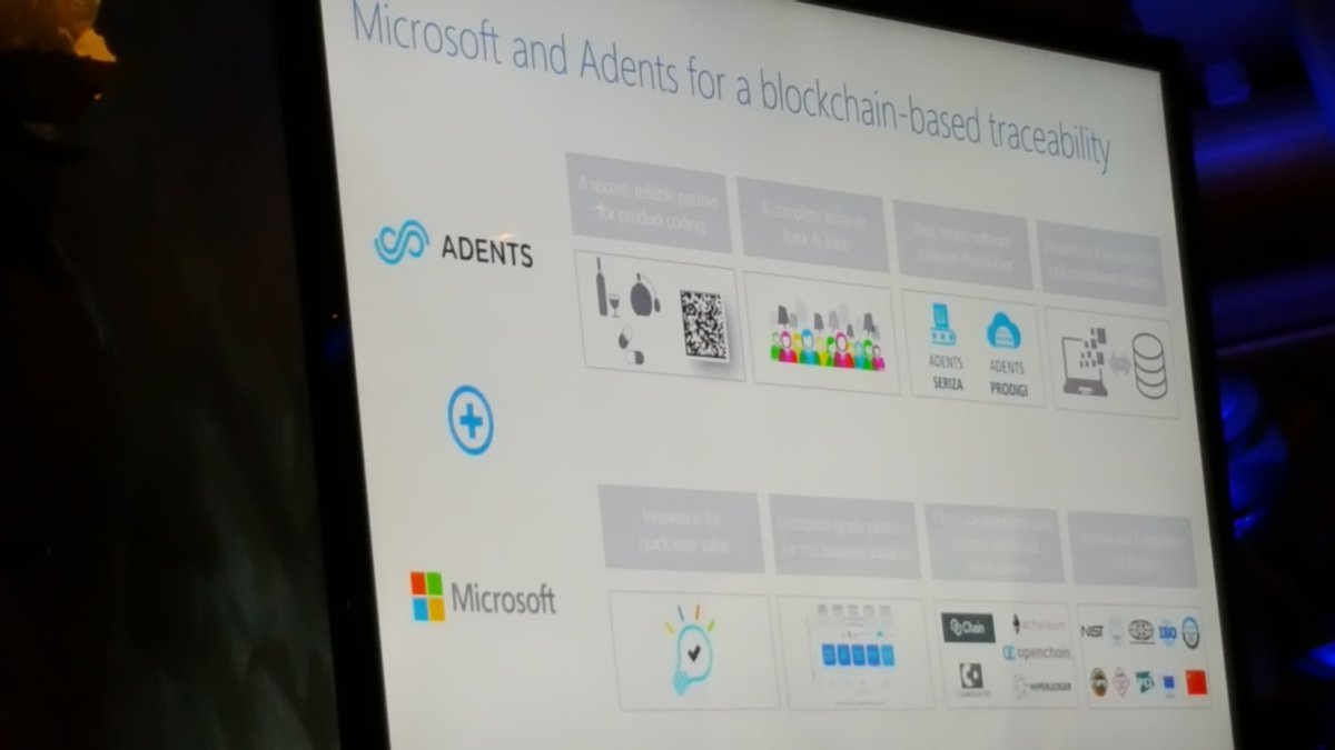 Adentsinfo's tweet photo. Winning team: Adents provides complete vision and knowledge of #track and #trace processes while @Microsoft brings @Azure and the ability to supply #blockchain technologies #SerializationSummit https://t.co/CahpqLqpjE