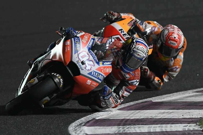 TodoMotor_Esp's tweet photo. #MotoGP 🇦🇷 #ArgentinaGP - Andrea Dovizioso: "Tras la victoria en Qatar estamos con muchas ganas". El ganador de Qatar muy motivado con su Ducati y este inicio de temporada. https://t.co/KHCLe5w2hT