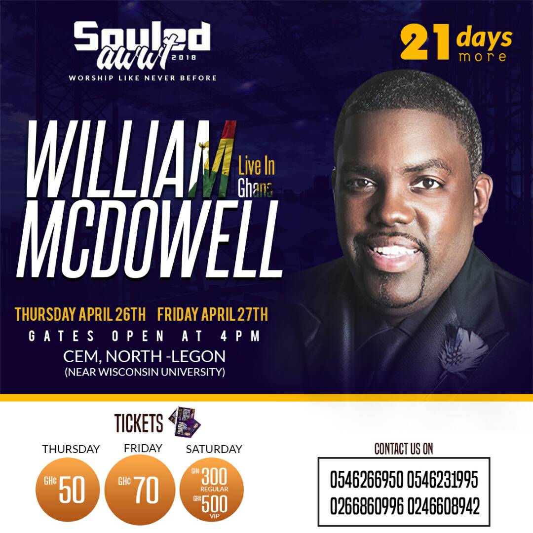 mimi_boat's tweet photo. Got your tickets? Whatsapp 0241525818.  OR contact Airport Shell, Sunny Fm,  Tema Community 11 Shell, Hawes and Curtis Shop in Osu Mall, Trafix Restaurant inside National theatre, CEM or Rain Foundations Office.#SouledAwwt018
#WorshipLikeNeverBefore
#Florocka #WilliamMcDowell etc https://t.co/NvuQyoaraO