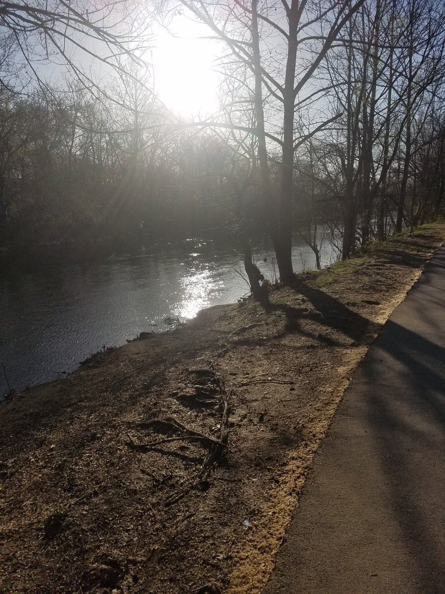 KDC_Fishin's tweet photo. Nice morning sun over the river. #sunshine #spring #Fishing https://t.co/zWdFQKOOpC