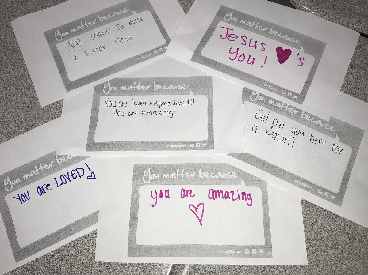 #youmatter
