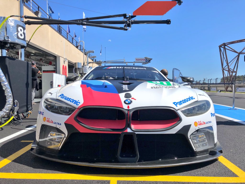 FIAWEC's tweet image. Official welcome to this beast @BMWMotorsport’s @BMW M8 GTE at #Prologue2018 🙌

#MISSION8 #WECisback