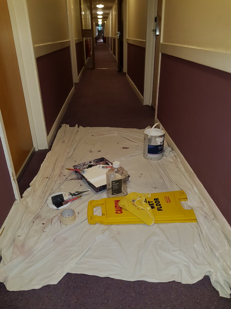 Some essential refurbishment going on here at Premier Inn Linwood! Come and see for yourself and stay in on of our brand new rooms!