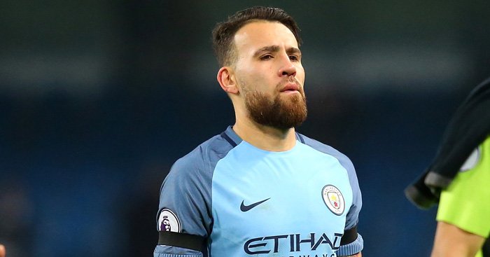 WinamaxSport's tweet photo. Otamendi contre West Bromwich / Otamendi contre Liverpool. #LIVMCY https://t.co/KO7LaWAUQw