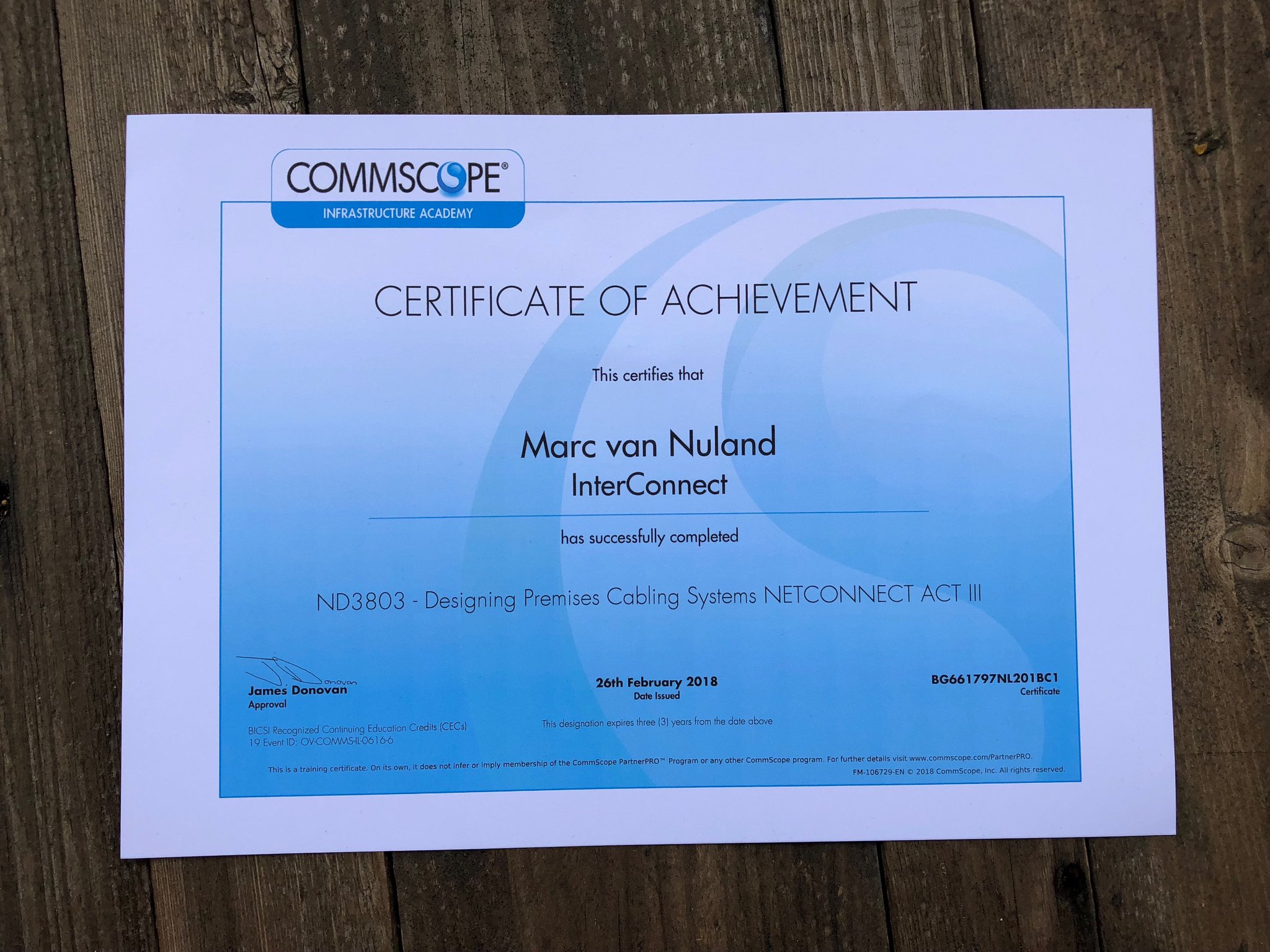 Commscope Certification CommScope Systimax Solutions Patch Cable