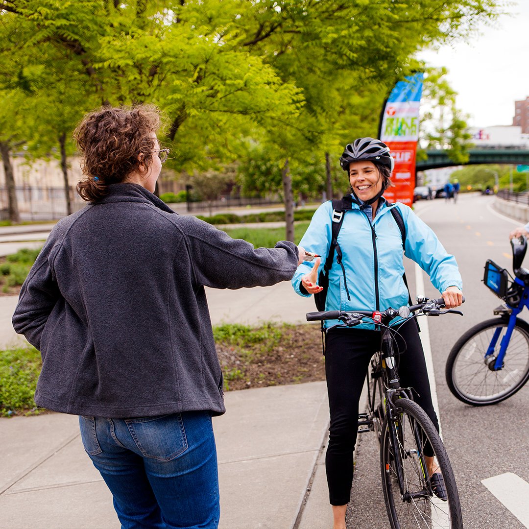 TransAlt's tweet photo. The Bike to Work Challenge presented by @ClifBar is back! Earn your water cooler bragging rights, refresh your morning commute, and win awesome prizes. 

Learn more and register at https://t.co/5dNBLZnfct #IBikeToWork #BikeMonth https://t.co/JsX8kBJvuJ