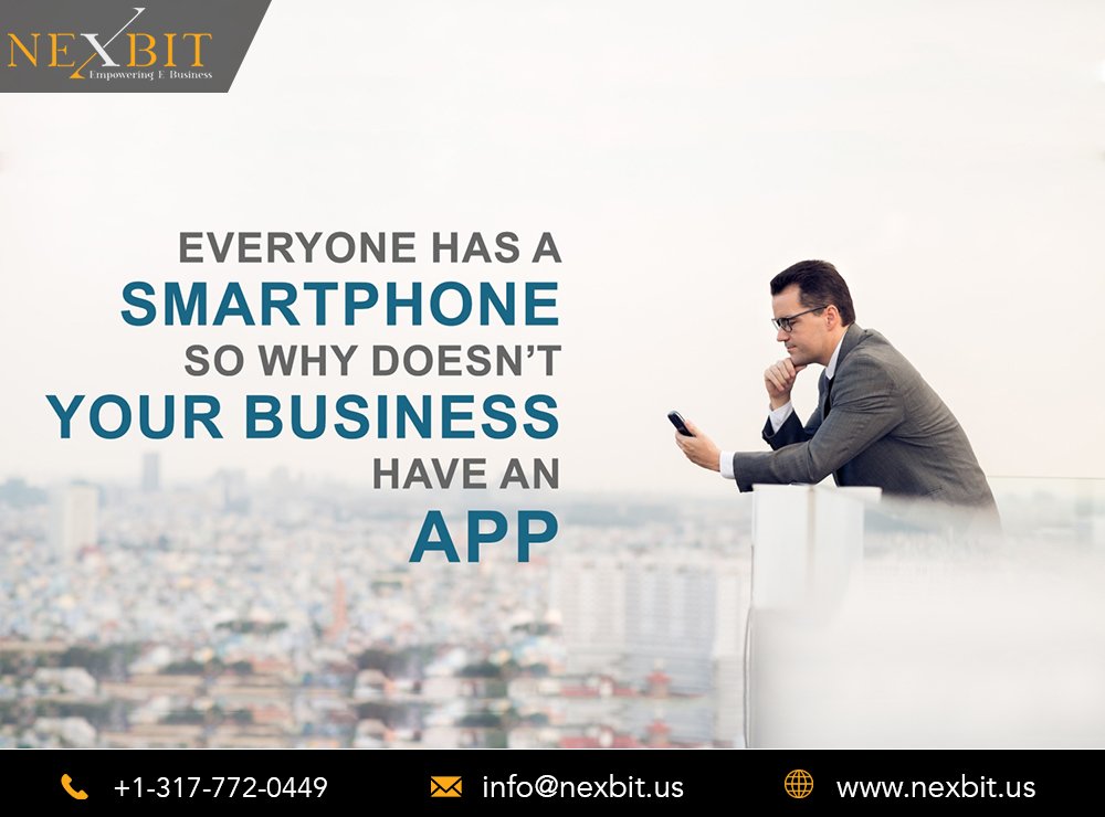 NEXBIT_LLC's tweet image. It&apos;s a mobile era!
Formulate your business with the start #mobile_applications. Let the prominent #mobile_app_developers help you for your requisites!
@NEXBIT_LLC develops awesome apps which are user-friendly &amp;amp; solves ur business problems.
Get started Now! bit.ly/2FRKa8i