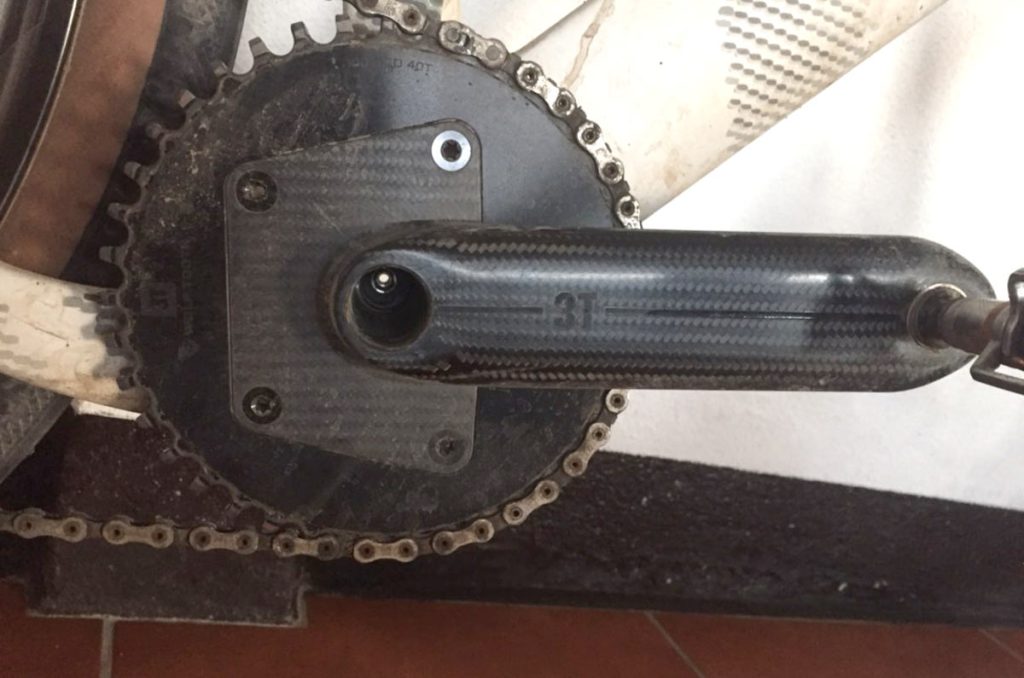 bikerumor's tweet photo. First Look: 3T Torno LTD 1x crankset with Wolftooth narrow-wide chainrings https://t.co/PH8oaAMZci https://t.co/EMzvrkmAYo