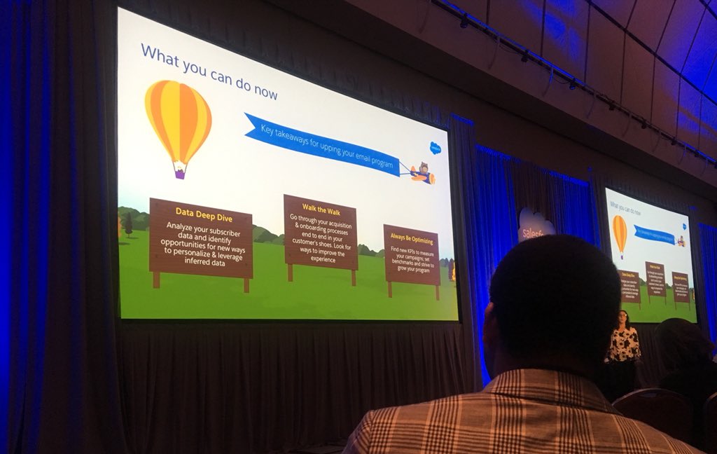 GryphonNetworks's tweet photo. Great session on email #marketing at the @salesforce World Tour in Boston this morning! #sales #salespeople #salesforce https://t.co/4wz8DgjQAG