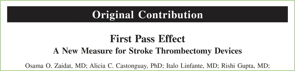 eNeuroVasc's tweet photo. Le « first-pass effect » : un nouvel outil de mesure de l’efficacité des outils endovasculaires pour la recanalisation

#eneurovasc #AVC #thrombectomie

https://t.co/MoBpCvBMiS https://t.co/5gf68czLoh