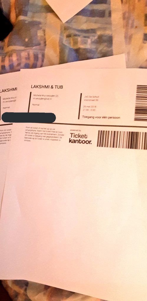 michellesmit30's tweet image. Yeahhde kaartjes zijn binne voor 26 mei. Voor @LAKSHMImusicNL