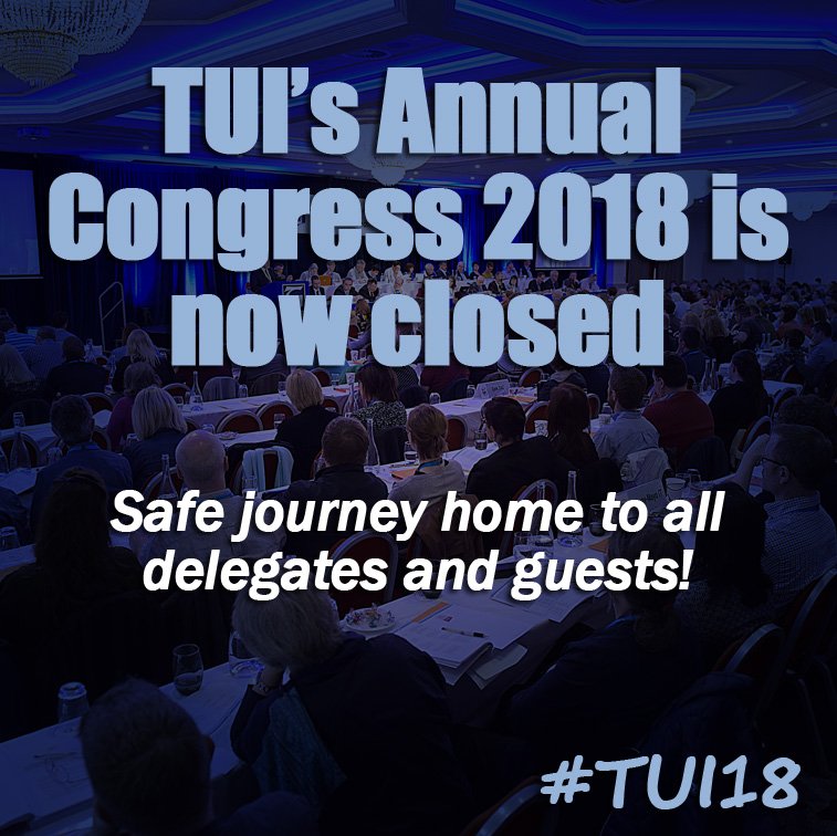 TUIunion's tweet photo. #TUI18 https://t.co/oCZL7eRkox