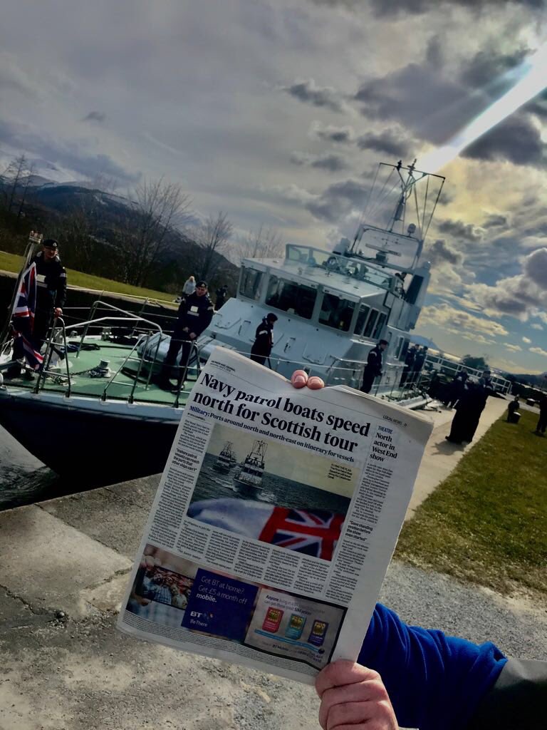 Retweeted HMSPursuer (<a href="/HMS_Pursuer/">HMS PURSUER</a>):

We’re famous! <a href="/HMS_Pursuer/">HMS PURSUER</a> <a href="/HMSCharger/">HMS CHARGER</a> and <a href="/HMS_Biter/">HMS Biter</a> are en route to Inverness through the beautiful #CaledonianCanal <a href="/RNinScotland/">Royal Navy in Scotland</a> #RoyalNavy @GlasgowURNU #P2000