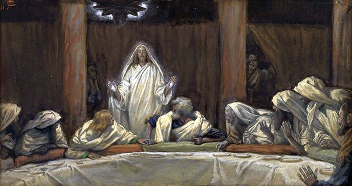 JamesMartinSJ's tweet photo. Gospel: After a series of brutal beatings, a long and painful walk through Jerusalem, and a bloody crucifixion by the authorities, the first words of the Risen Christ to the assembled disciples is not "Revenge" or "Retaliation" or even "Fight Back," but something else: "Peace." https://t.co/MXocjwFdQp