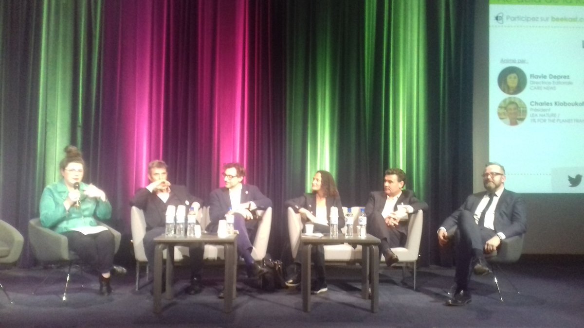 BeCGL's tweet photo. "L'#Engagement c'est l'#InteretGeneral, servir une #cause qui nous dépasse mais qui nous concerne tous" @ItierCh, haut - commissaire à l'#ESS et à l'#InnovationSociale au salon #Produrable2018 https://t.co/XUfvUP5E1S