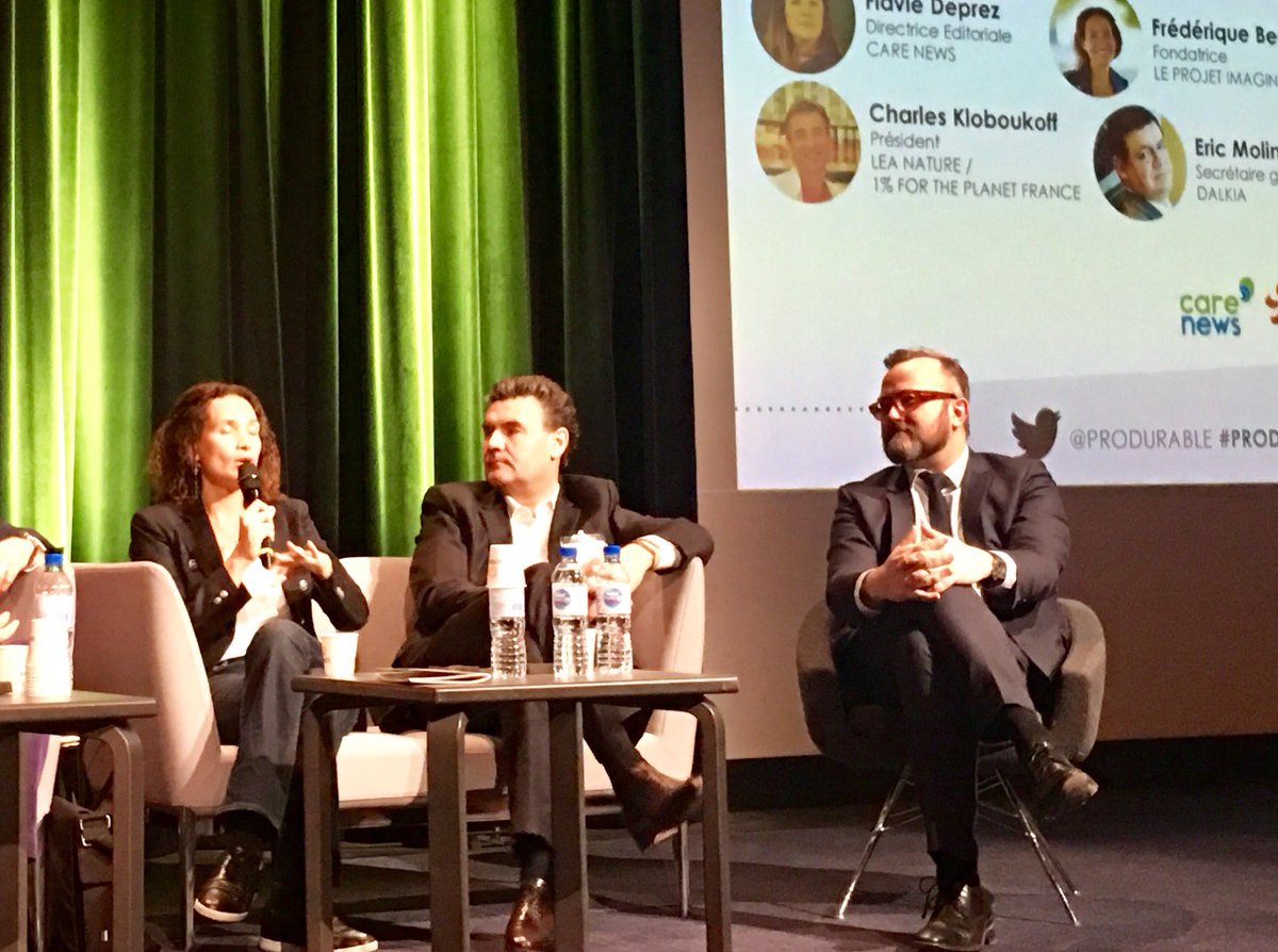 IGougenheim's tweet image. Témoignage inspirant de @FrederiqueBedos @projetimagine, une volonté de transmettre et d'agir #PRODURABLE2018 #citoyenneté @FraterniteGen