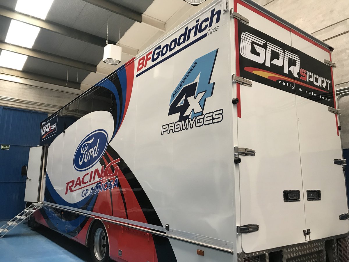 ramonbiosca's tweet image. Tremendo lo que está montando @GPRcompeticion en Guadarrama. Objetivo: @dakar 2019.