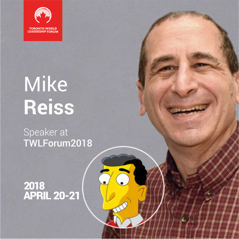 TorontoWLForum's tweet photo. You know the “The Simpsons”, right? So we have some great news! 
Mike Reiss, the writer of “The Simpsons” is our new Speaker!
“A Missionary of Joy”, like Pope Francis called him.
https://t.co/tyIE9aBgDR
#leadershipevent #speaker #leadership #worldpeace #forum #Toronto https://t.co/kdSzEpILE5