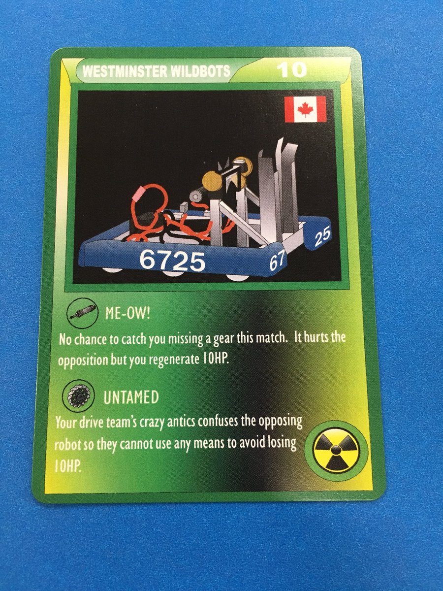 4525robotics's tweet image. Looking forward to seeing all the teams at Western this weekend! You can also see @frc781 @FRC_3739 @mtsrobotics5288 & @wildcatbots in #FRCTCG #internationaledition #gottacatchemall