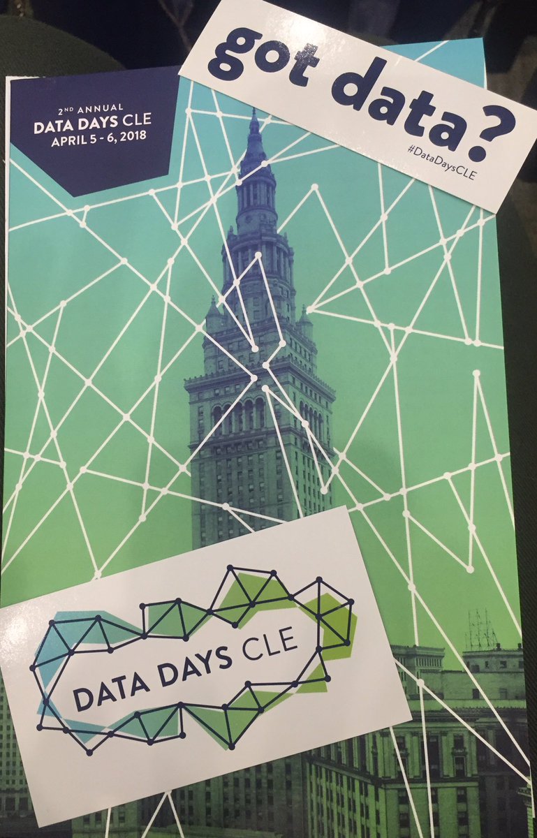 CandidMidwest's tweet photo. So excited to spend the next 2 days learning all about #data at #DataDaysCLE2018 https://t.co/TYRqtKPcTG