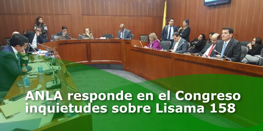 ANLA_Col's tweet photo. La Directora de @ANLA_Col atendió inquietudes en el Congreso de la República sobre #Lisama 158 https://t.co/WIfVncDRLM https://t.co/eNWUjRcZ4y