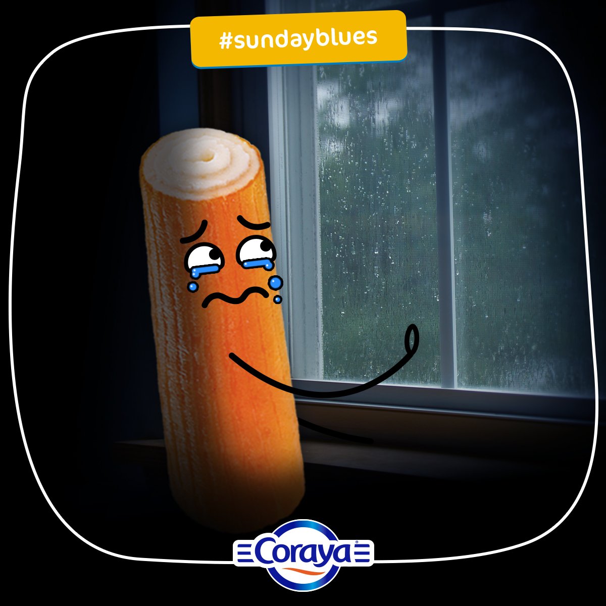Coraya_fr's tweet photo. S’il y a bien une chose qui ne change pas au fil des années,c’est le #blues du dimanche soir. #Surimi #Coraya https://t.co/M2NNBsEixv
