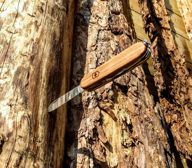 Victorinox Walnut Wood Swiss Army Knife - Spartan