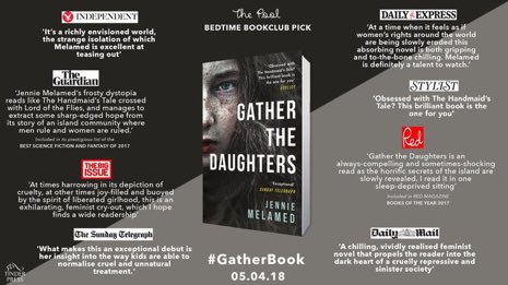leahwoodburn's tweet photo. I adore #GatherBook - it’s simultaneously beautiful and chilling and I think about it all the time. Happiest of paperback publication days @jennie_melamed https://t.co/kdv4gNsPtK