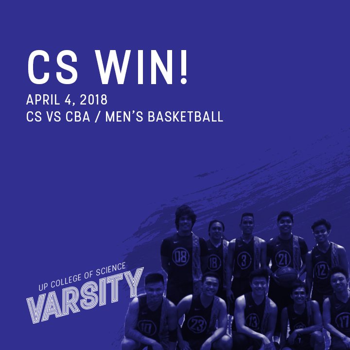 upcssc's tweet photo. Congratulations to our teams for their wins in this week's round of #DilGames!
Stay tuned for schedule updates, and support our CS Varsity teams!
#CStheBest
#GalawCS https://t.co/eY1aIf1mSX