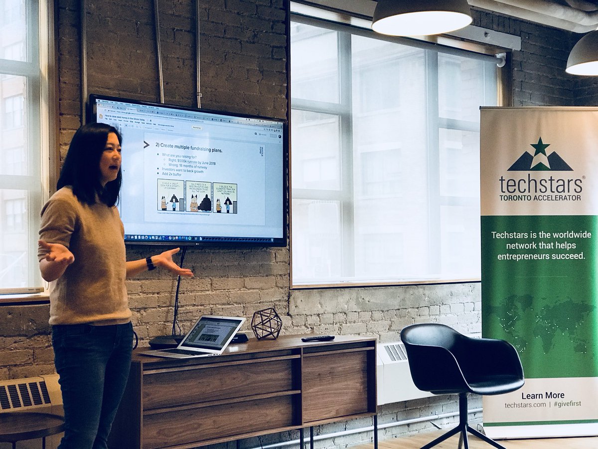 SunilSharmaCo's tweet photo. Today @techstars we are hosting the one and only Elizabeth Yin from @hustlefundvc straight from San Francisco. We will create urgency in our fundraising rounds - guaranteed! @dunkhippo33 #CanadiansCanHustleToo https://t.co/qmY3RxSoS5