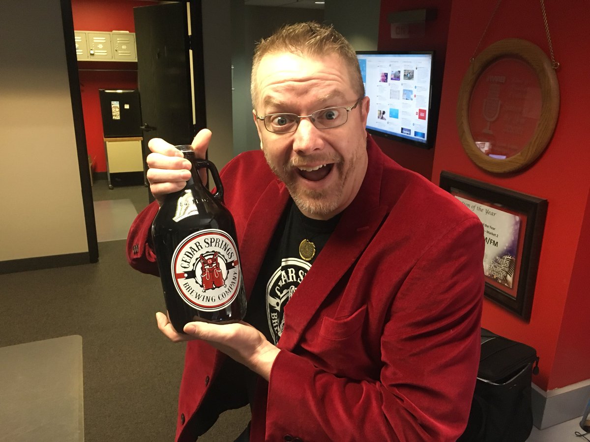 MichiganGonzo's tweet photo. Tune in at 9:30 am to West Michigan Live @WOODRADIO @MrJustinBarclay We’re talking to this nut! That’s Rings from @CedarSpringsBC #wmlive #starkbierfest @MiBrewersGuild @PromoteMichigan
LISTEN LIVE:
https://t.co/rgKqvpZc3Y https://t.co/rhj3MAxvnz
