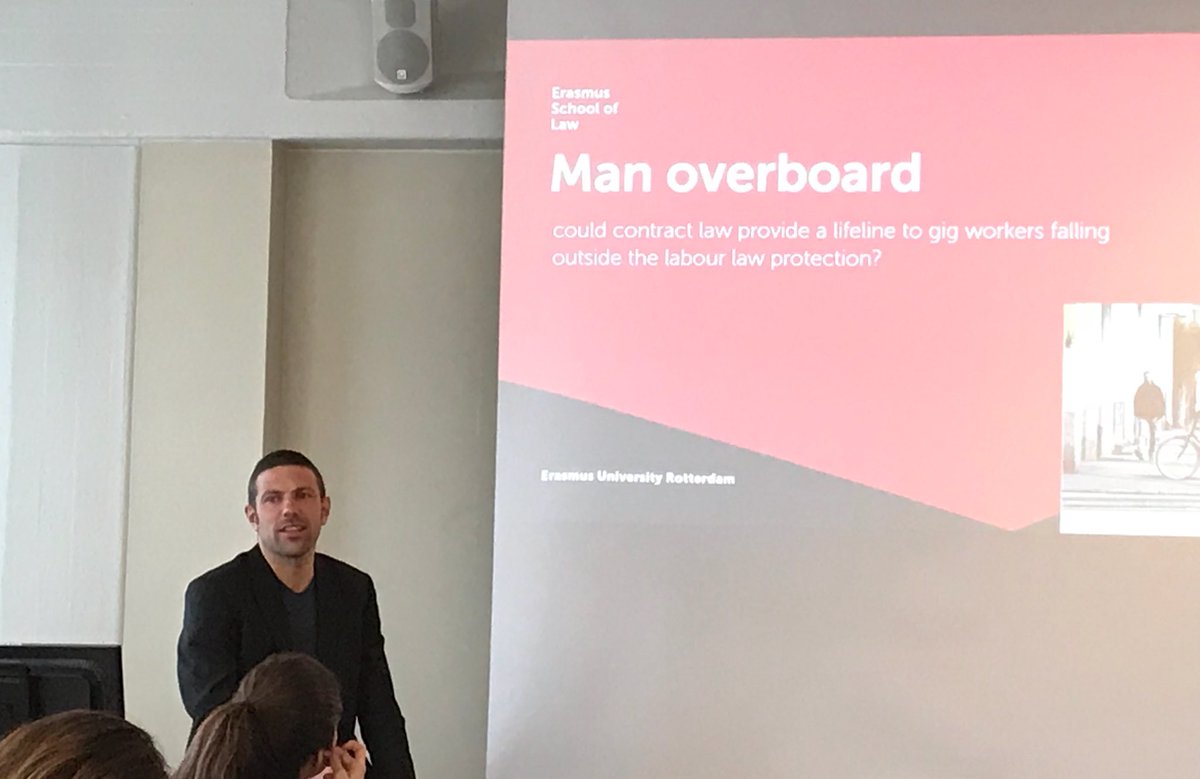 InterTran (@intertran_) on Twitter photo Gig worker legal protection. Can and should contract law provide an equivalent protection to Labour law? Interesting insights by Wouter Verheyen
<a href="/helsinkiuni/">University of Helsinki</a> Gig worker legal protection. Can and should contract law provide an equivalent protection to Labour law? Interesting insights by Wouter Verheyen
<a href="/helsinkiuni/">University of Helsinki</a>