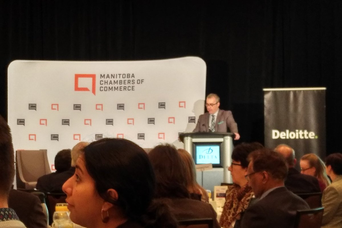 6pmarketing's tweet photo. 6P is @mbchambersofcom leader breakfast to hear from @wabkinew #6pcommunity #mbchamberleaderbreakfast https://t.co/TpLKpiB4wI