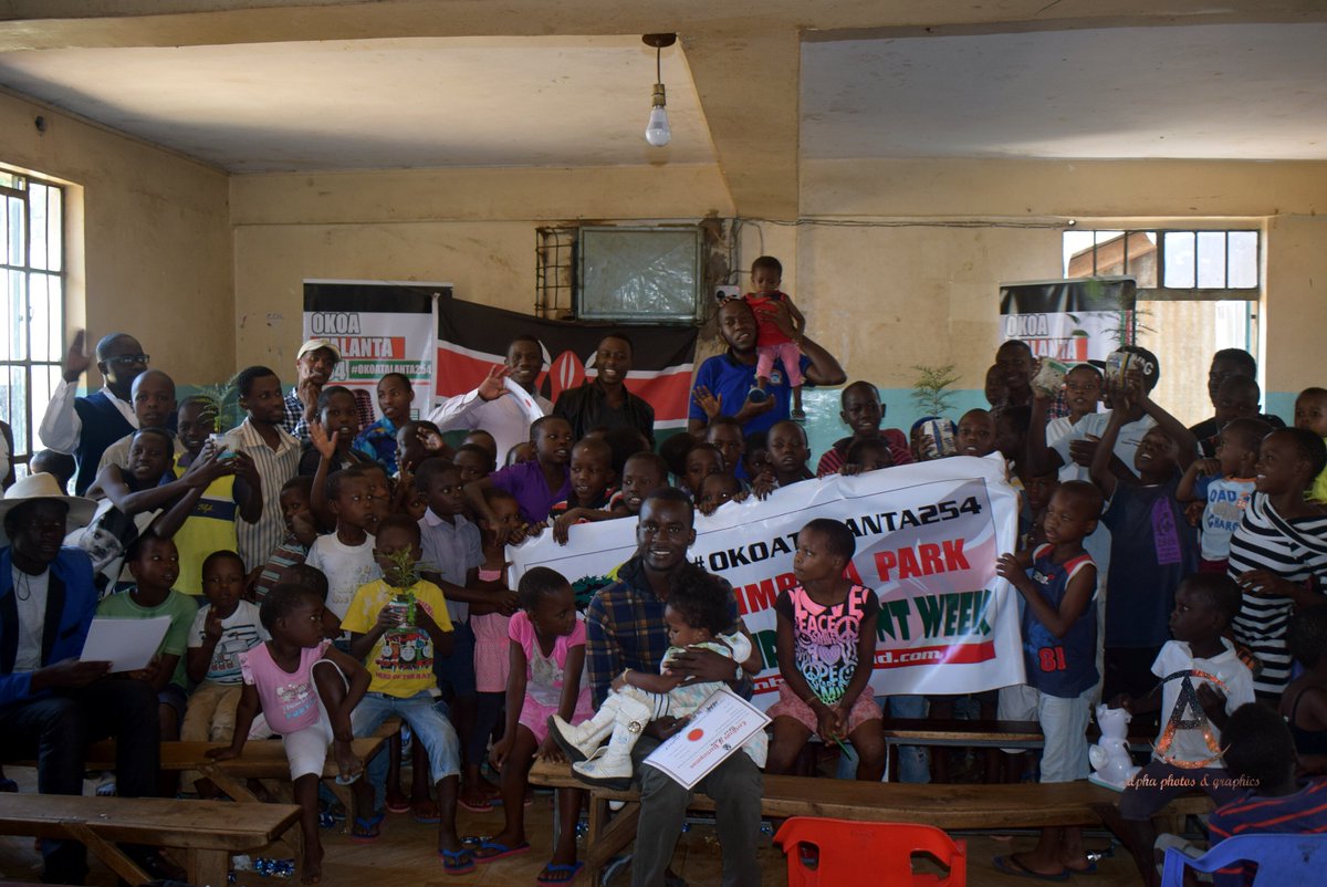 OfficialFunkeez's tweet photo. County  #GreenGoldEdition This is how we spend #EasterMonday2018 AT #MAMANGINA  #CHILDRENSHOME in #Kisumu #ENVIROTALENTWEEK We managed to #Spend  #Celebrate and #Entertain #Kids The we #Planted #Trees #OKOATALANTA254  #GREENBOXWORLD https://t.co/fwYnao2A2D
