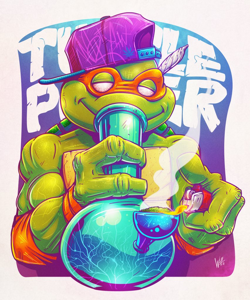 KyroWolf's tweet photo. ✊️🐢 TURTLE POWER 🐢✊️
#TBT #REMIX #Circa16
__________________________________
#Illustration # TMNT #StonerArt #Adobe #Wacom #kyrowolf https://t.co/03yyIauxD4