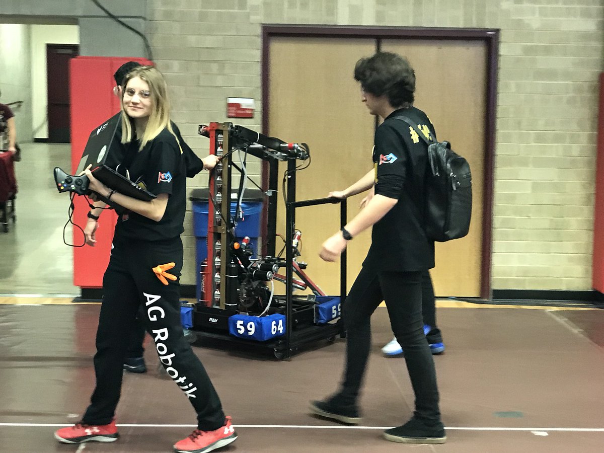 team6459's tweet photo. #tb #coloradoregional2018 😊👾🖤!!
#team6459 #6459 #agrobotik #firstpowerup2018 #frc #first #morethanrobots #OMGRobots https://t.co/HkkuwBltJj