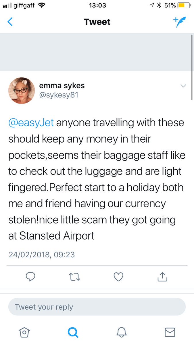 MarkYaxley's tweet photo. @BBCWatchdog I would think this is something for you? @easyJet ‘s hand luggage scandal I would call it. So many people having there money taken from there bags once take. Off them as the plane is full. Check it out for yourself just a few. And fob it off as not there problem. https://t.co/h5VU0X7Kkt