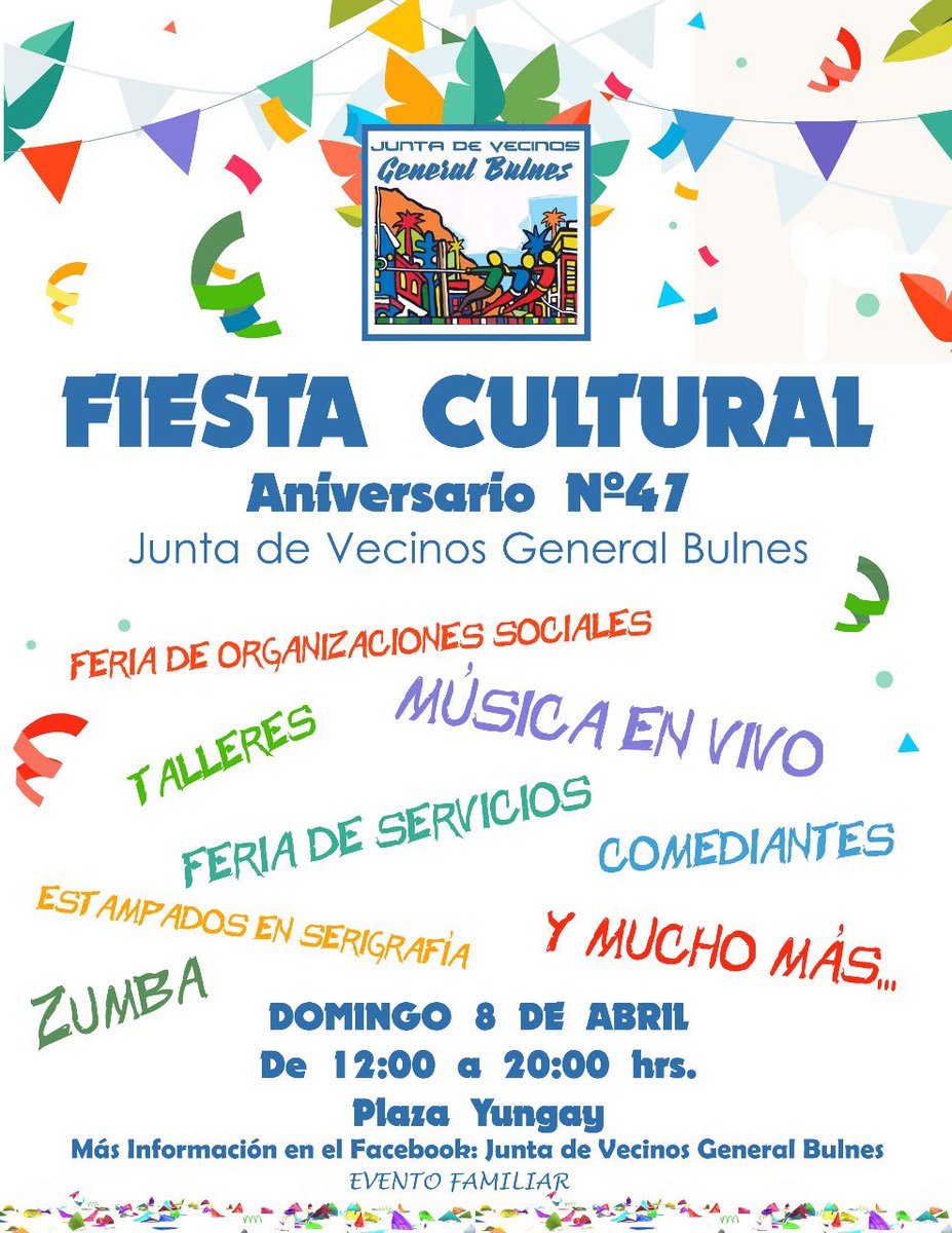 Junta de Vecinos General Bulnes Santiago tweet media