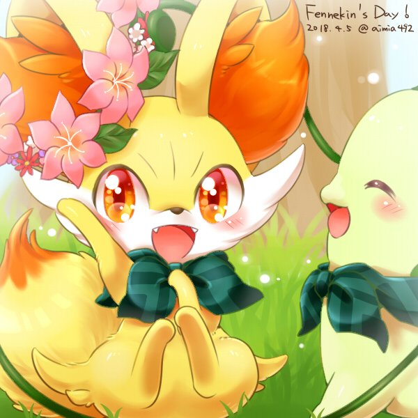 スフィア V Twitter グラシデアの花 フォッコふさふさでもふもふできらきらしてて とってもかわいいです チコリータの笑顔も素敵です