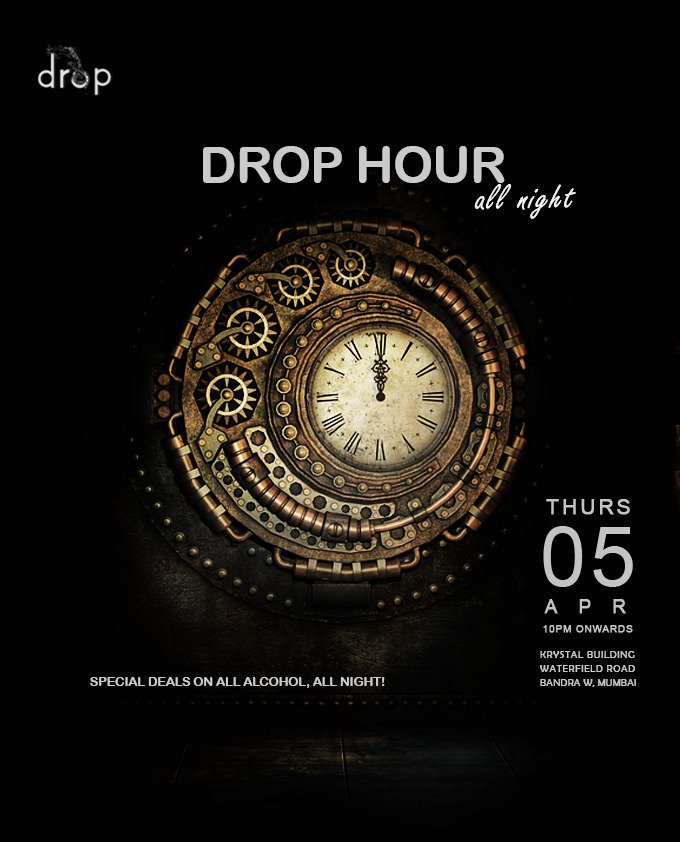 StoriesViewsCom's tweet photo. Why limit happiness and fun to an hour. Enjoy the #DropHour all night in the House tonight. Relish the special deals on beverages at Drop tonight. https://t.co/RTtObZugpt