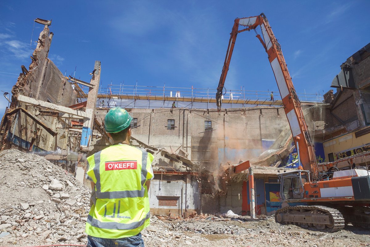 OKeefe_Group's tweet photo. Our 1st #ThrowbackThursdays project comes from Streatham Hill where we carried out the #demolition & #construction phases of the project for London Square.
We were required to retain the faΓ§ade so we created a unique #temporaryworks system in order to begin the demolition works https://t.co/XMJY3RNdyR