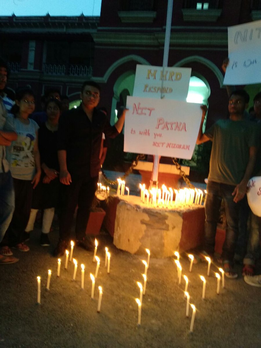 Neeraj42924555's tweet photo. Support from NIT Patna
We are grateful beyond words for this sodality.
Together we shall bring justice to Devsharan and his family.
The Accomplices will not be acquitted.
#NITMZ_DEATH 
@students_nitmz https://t.co/WjJZpile3s