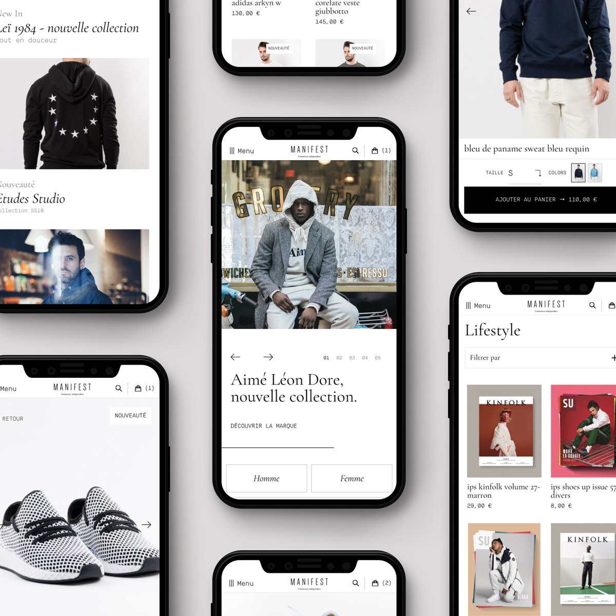 troa_digital's tweet photo. 🧢👕👟 Nouvelle réalisation ecommerce pour Manifest Store
→ https://t.co/2G65Kzfos5 https://t.co/spelh2C64h