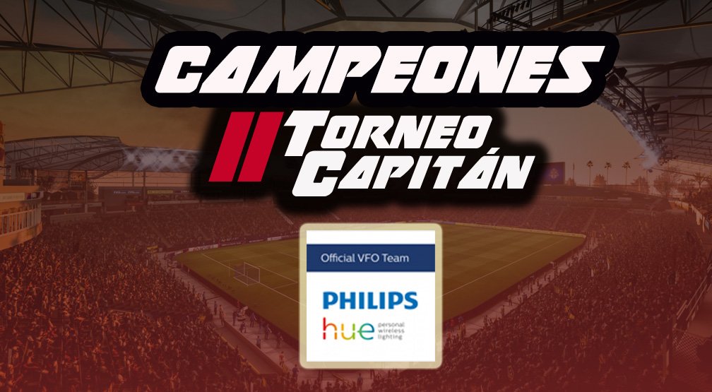 xgigiox's tweet photo. Pues ya tenemos campeón del #IITORNEOCAPITAN @TeamPhilipsHue se impone en la finalisima por 2-0 a #CLUBBALOMPIE
Enhorabuena equipazo!!!
Gracias a todos los participantes!!! https://t.co/Cd1Md4rCLg