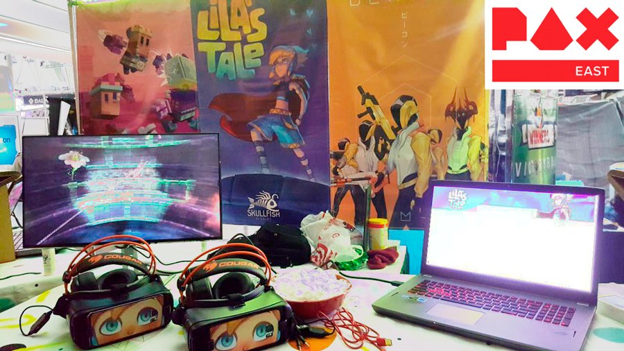 SkullfishGames's tweet photo. Pax Est has started! Come play Lila's Tale and help her overcome a lot of puzzles! We're at booth #23085 #lilastale #VR https://t.co/C3Q92AWden