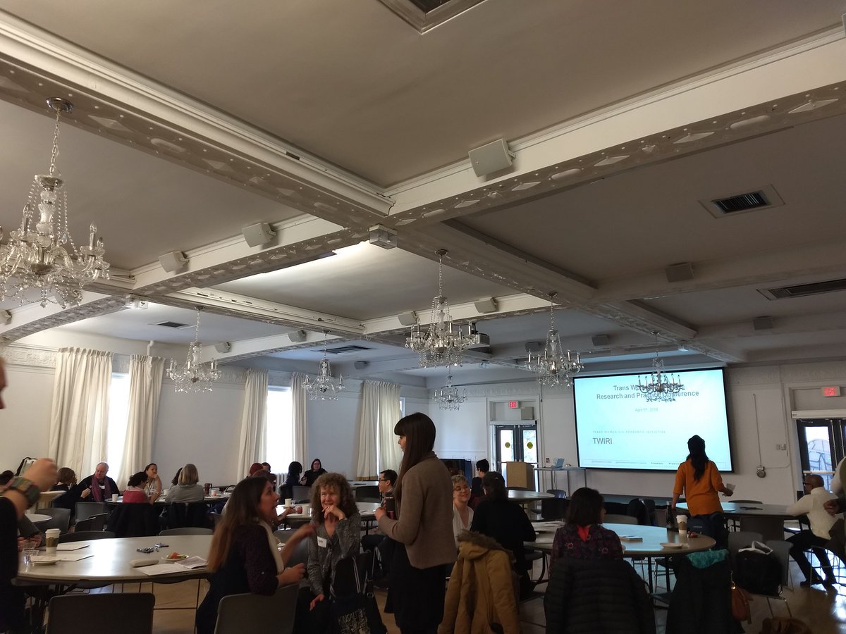 twiriresearch's tweet image. We&apos;re about to start the presentations! Subway issues may have is delayed, but learning and reflection is a go. #TWIRI2018 #TransLove #TransEquity