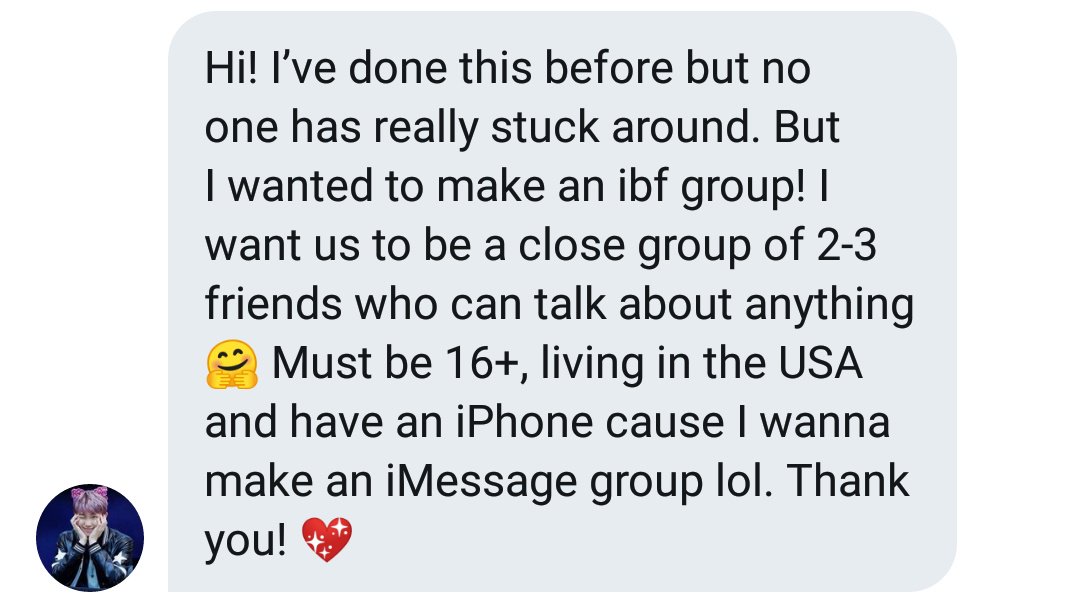 intrntfrends's tweet photo. iMessage group chat // dm @vibrantjoonie 🙌🏻 https://t.co/oiYg2j30dT