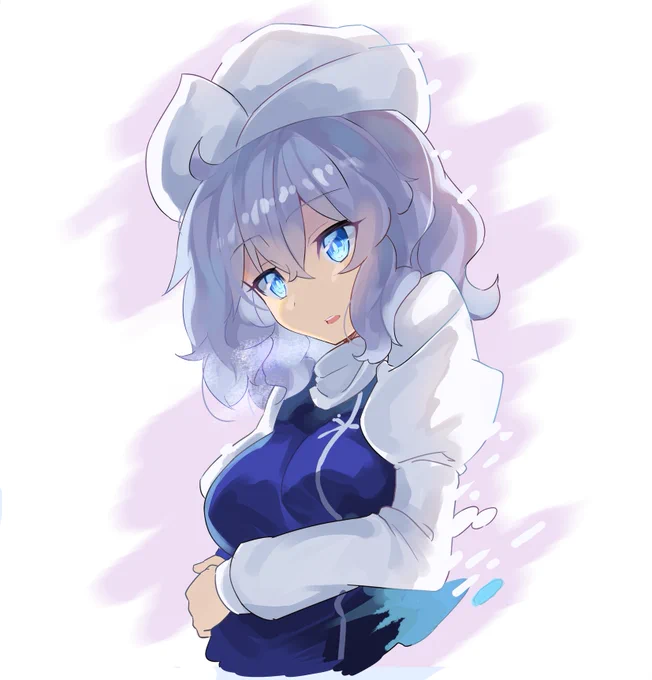 #深夜の真剣お絵描き60分一本勝負くろまく～^^ 